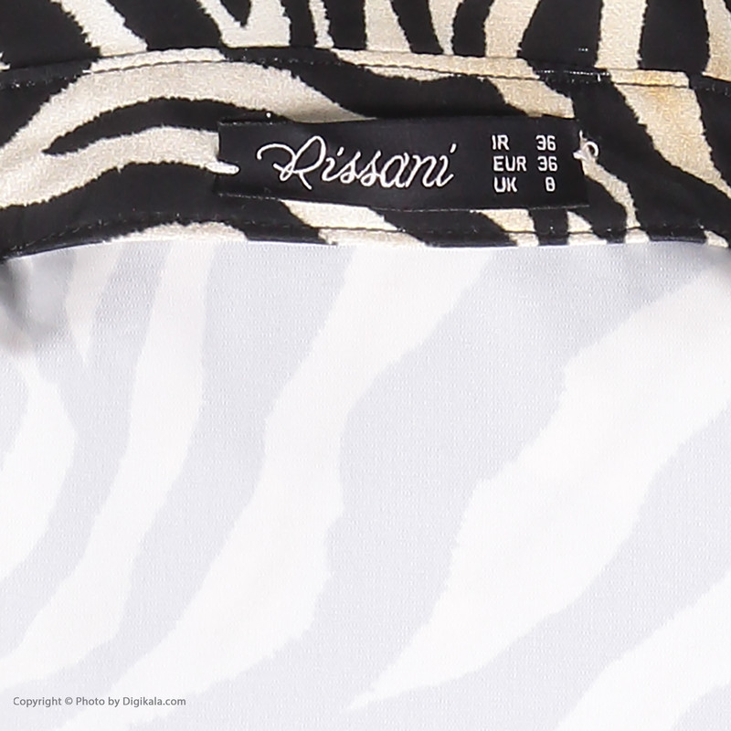 شومیز زنانه ریسانی مدل 3082 رنگ مشکی