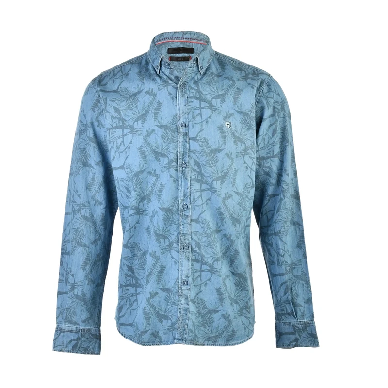 پیراهن آستین بلند مردانه مدل MDSS-AU3578