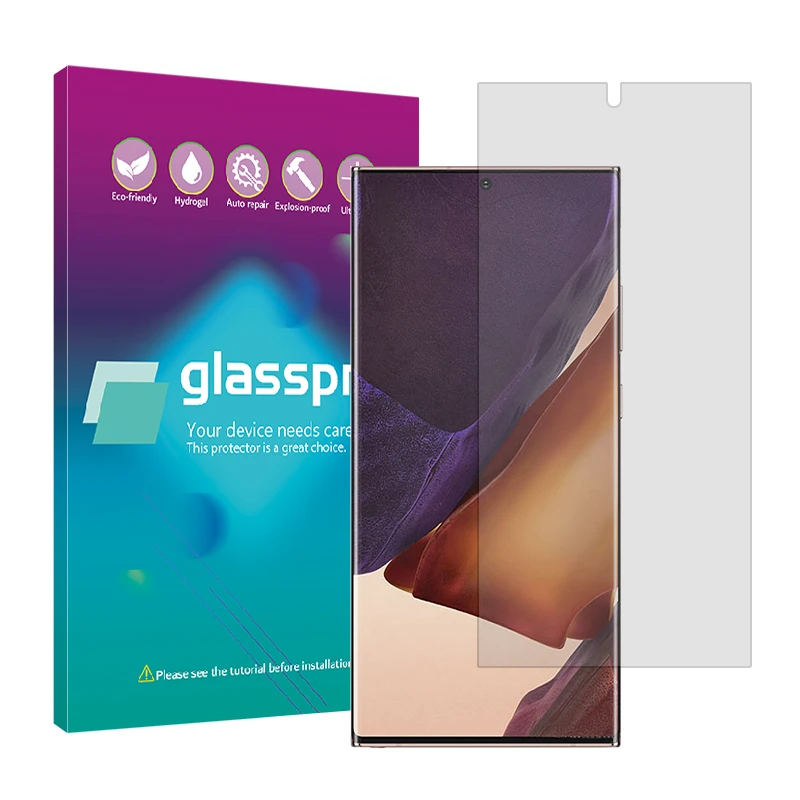 محافظ صفحه نمایش شفاف گلس پرو مدل Resistant مناسب برای گوشی موبایل سامسونگ Galaxy Note20 Ultra