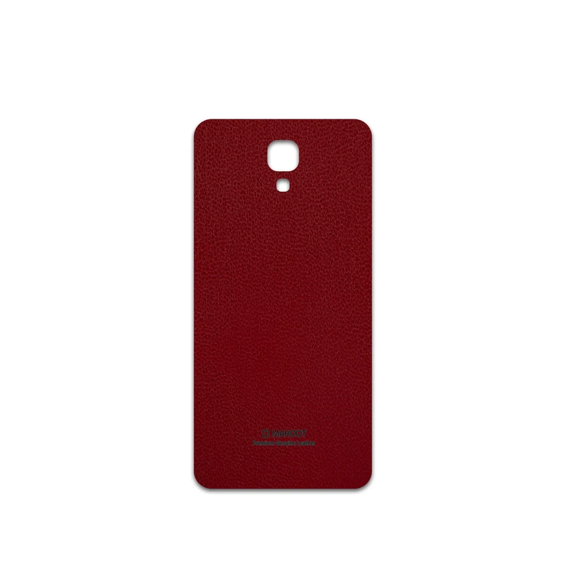 برچسب پوششی ماهوت مدل Red-Leather مناسب برای گوشی موبایل ال جی X screen