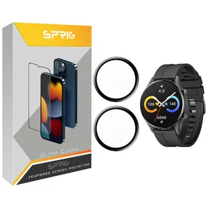 محافظ صفحه نمایش نانو اسپریگ مدل SPG مناسب برای ساعت هوشمند ایمیلب W12 بسته دو عددی