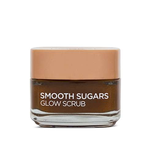 اسکراب لایه بردار صورت و لب لورآل مدل SMOOTH SUGARS GLOW SCRUB حجم 50 میلی لیتر