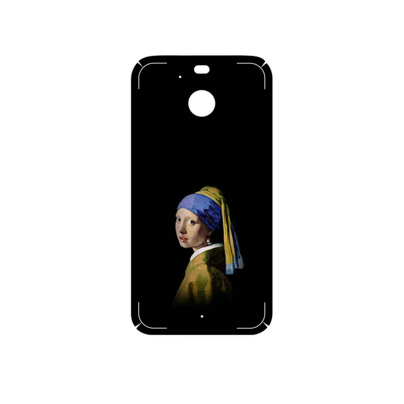 برچسب پوششی ماهوت مدل Girl with a Pearl Earring of Vermeer مناسب برای گوشی موبایل اچ تی سی 10 Evo