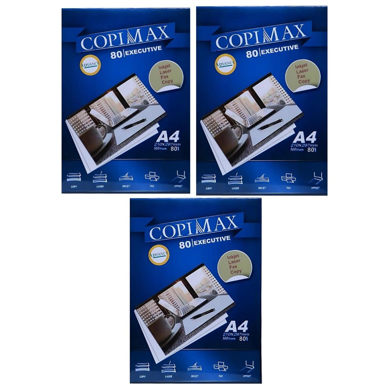 کاغذ A4 کپی مکس مدل executive بسته 1500 عددی