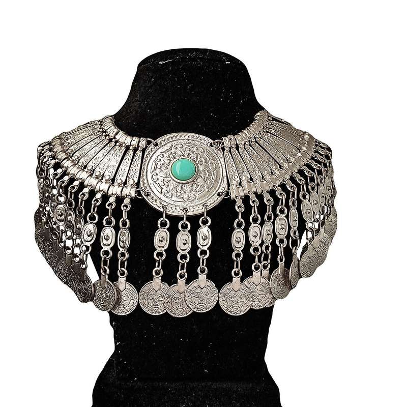 گردنبند زنانه مدل سکه عثمانی کد G-SSE-143