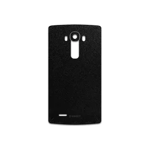MAHOOT Black-Suede Cover Sticker for LG G4