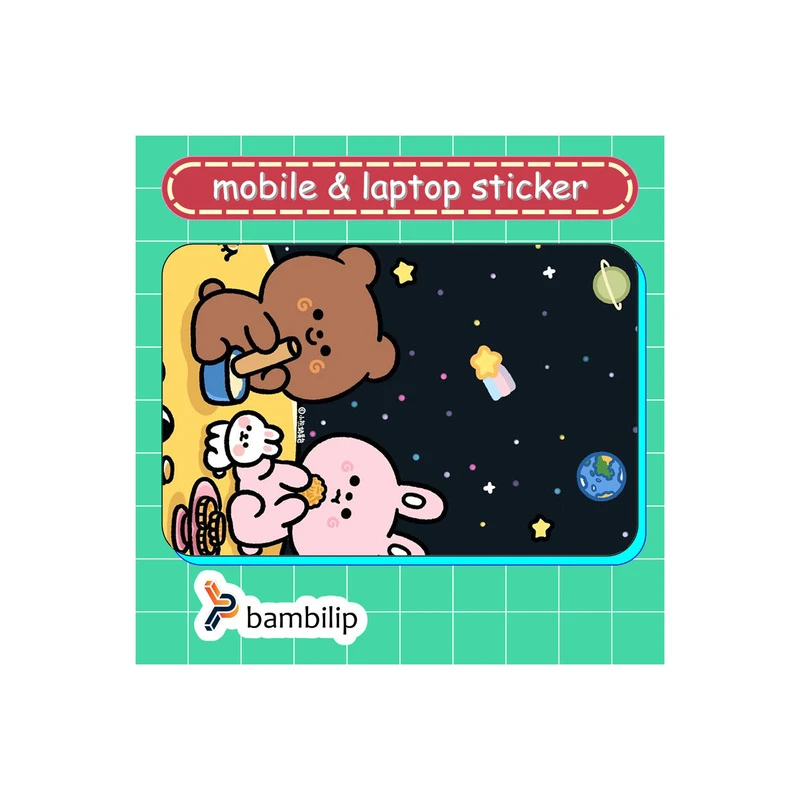استیکر بامبیلیپ مدل کارت عابر طرح پیکنیک کهکشانی کد 5783621