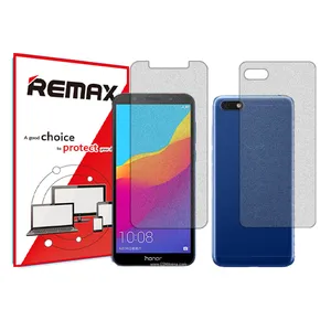 Remax HyMTT model matte screen protector suitable for Honor 7S mobile phone along with the back of the phone