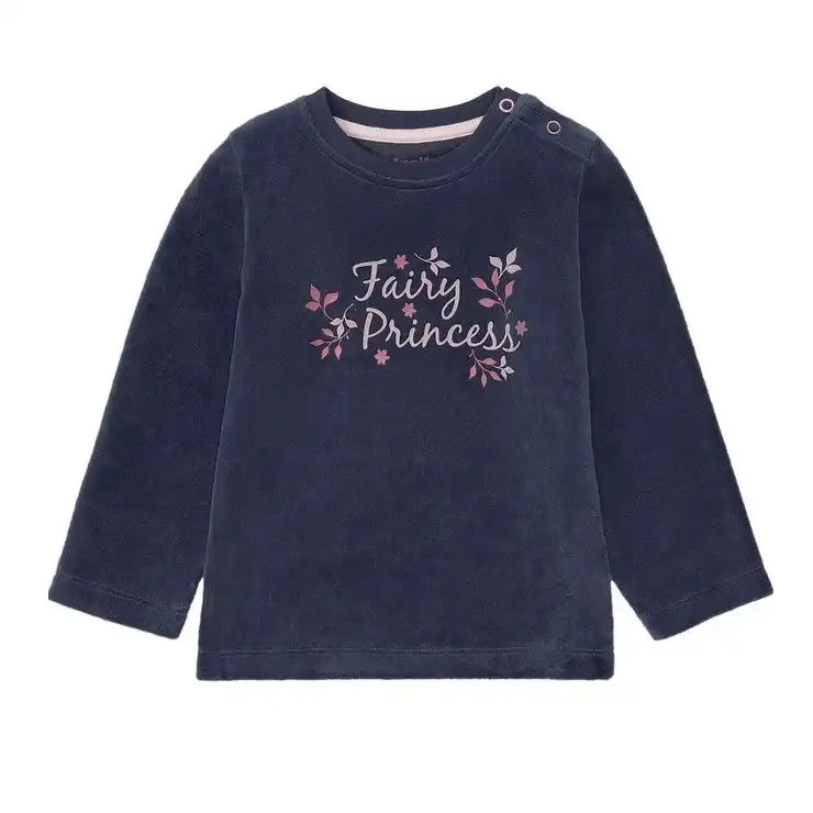 ست تی شرت و شلوار دخترانه لوپیلو مدل مخمل کد 13809125