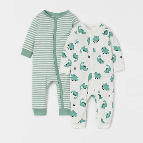 سرهمی نوزادی اچ اند ام مدل 0694046023 مجموعه 2 عددی