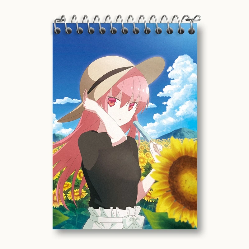 دفتر یادداشت 50 برگ خندالو مدل تسوکاسا انیمه تونیکاوای کد 36186