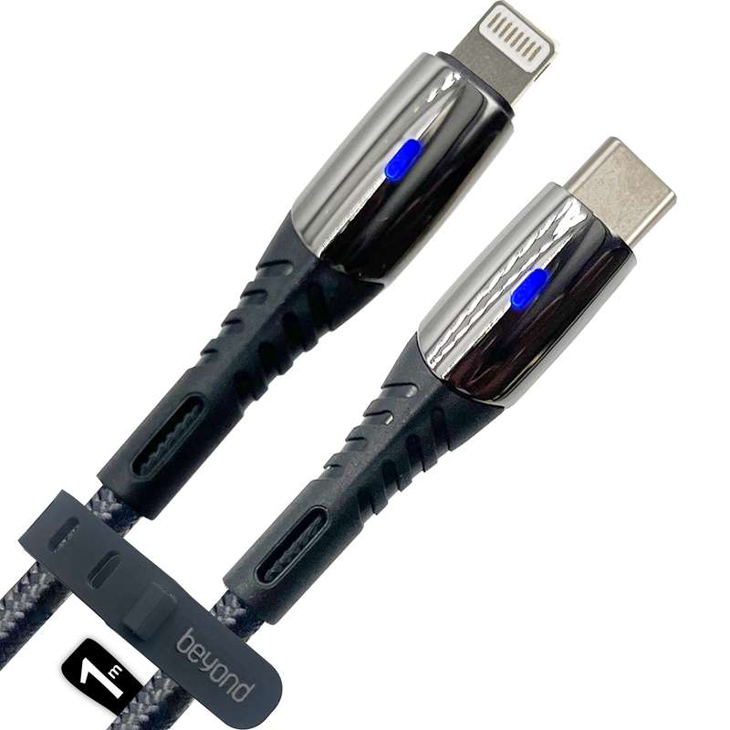 کابل تبدیل USB-C به لایتنینگ بیاند مدل BCL-501 FAST CHARGE طول 1 متر کابل تبدیل USB-C به لایتنینگ بیاند مدل BCL-501 FAST CHARGE طول 1 متر
