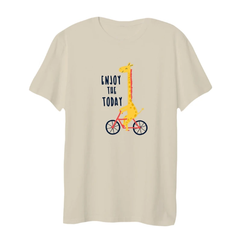 تی شرت لانگ زنانه مدل زرافه کد 4