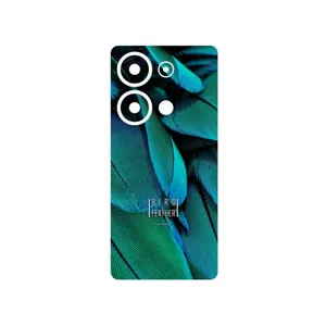 MAHOOT Green Feather Cover Sticker for Xiaomi Redmi Note 13 Pro 4G