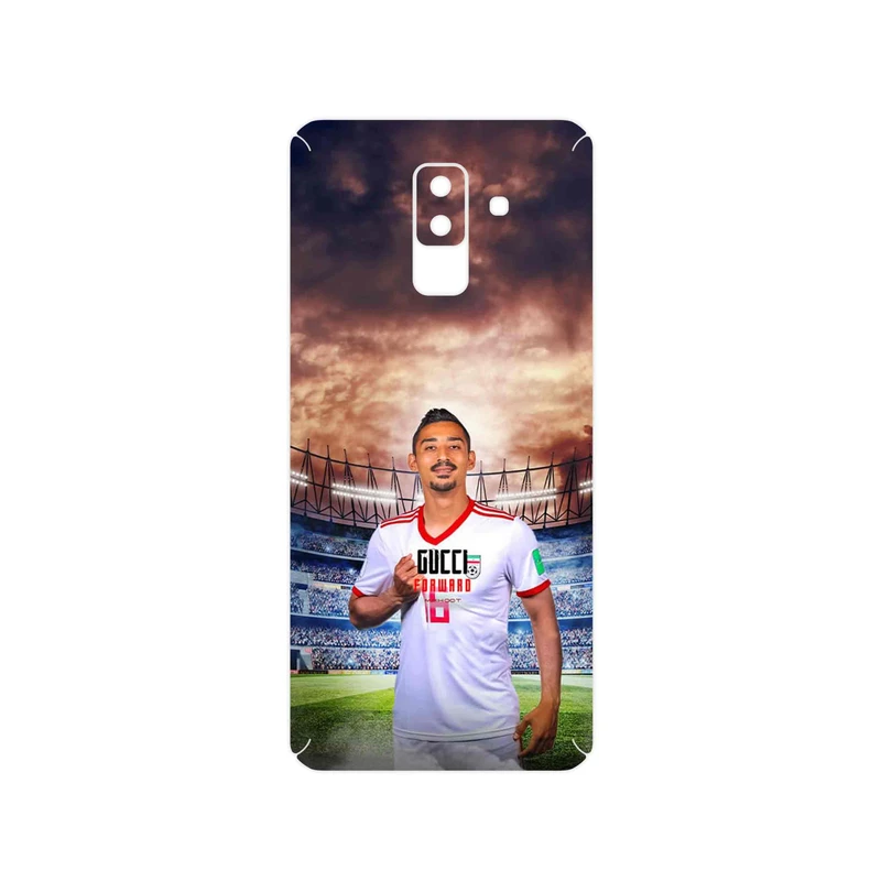 برچسب پوششی ماهوت مدل Reza Ghoochannejhad مناسب برای گوشی موبایل سامسونگ Galaxy A6 Plus 2018