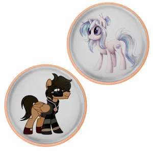 تراش مدل مخزن دار طرح اسب تک شاخ کد S10900-893 بسته دو عددی