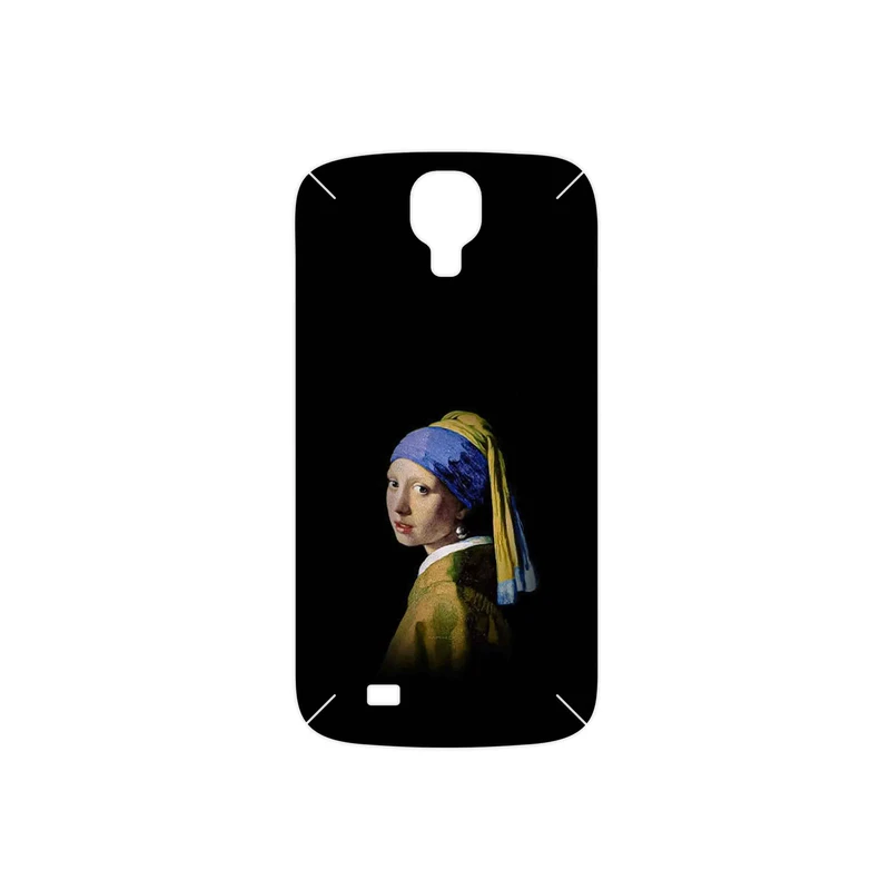 برچسب پوششی ماهوت مدل Girl with a Pearl Earring of Vermeer مناسب برای گوشی موبایل سامسونگ Galaxy S4