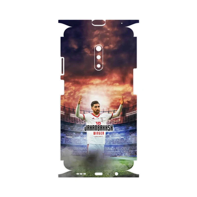 برچسب پوششی ماهوت مدل Alireza Jahanbakhsh-FullSkin مناسب برای گوشی موبایل اپو Realme X