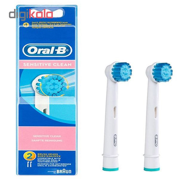 سری مسواک برقی اورال-بی مدل Sensitive Clean بسته 2 عددی سری مسواک برقی اورال-بی مدل Sensitive Clean بسته 2 عددی
