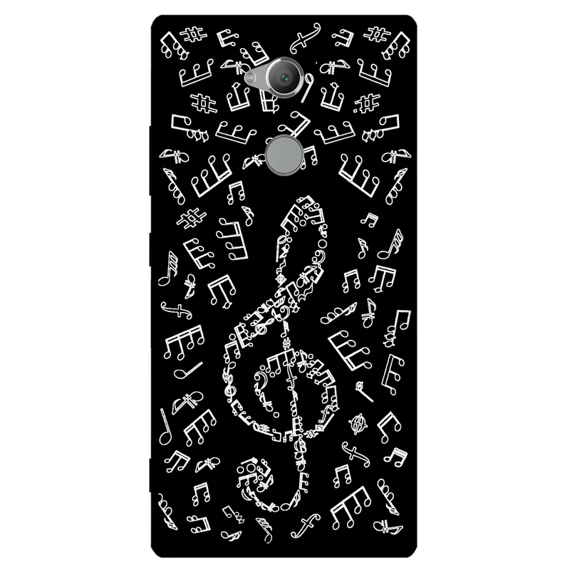 کاور مگافون طرح نوت موسیقی مدل 1370 مناسب برای گوشی موبایل سونی Xperia L2 