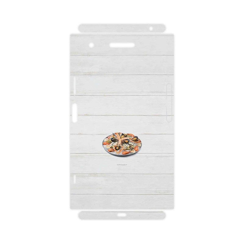 برچسب پوششی ماهوت مدل Seafood-FullSkin مناسب برای گوشی موبایل سونی Xperia XZ1