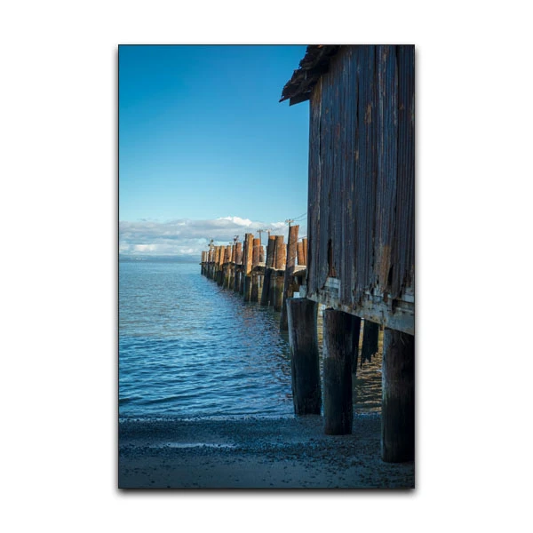 تابلو شاسی گوفی مدل طبیعت دریا طرح Nature Sea Cabin کد BLU65