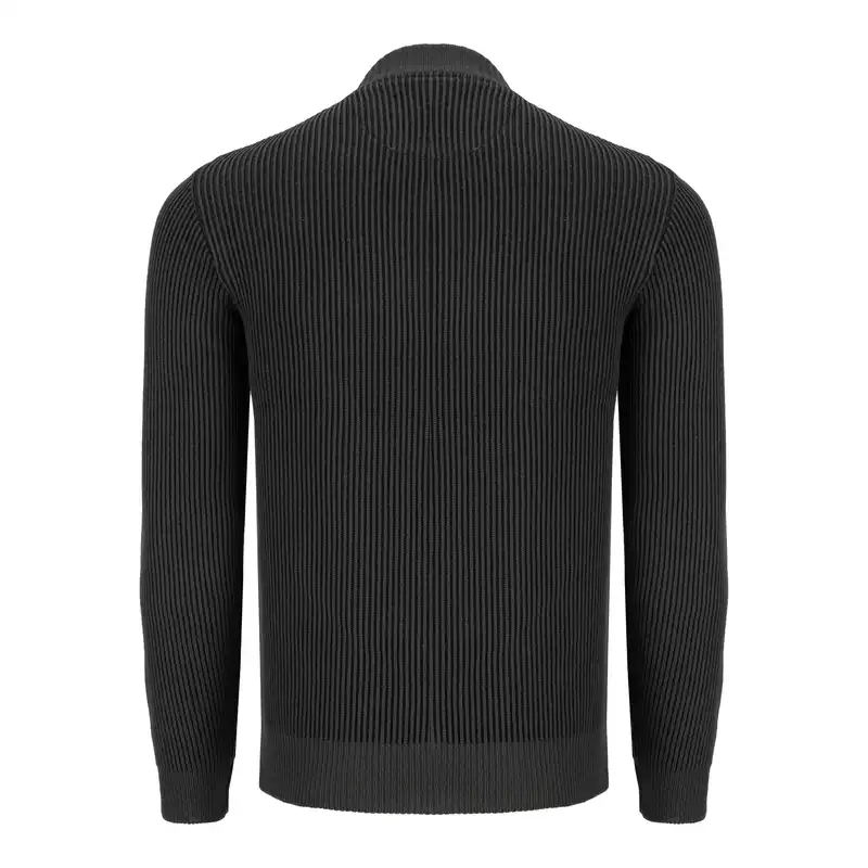 کاپشن مردانه کد 2275 رنگ خاکستری