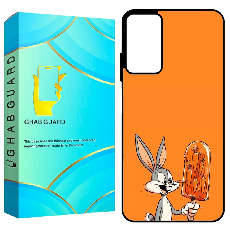 کاور قاب گارد طرح خرگوش مدل GCHPN11P مناسب برای گوشی موبایل شیائومی Redmi Note 11 Pro 4G / Redmi Note 11 Pro 5G / Redmi Note 12 Pro 4G