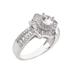 انگشتر نقره زنانه مدل 21020