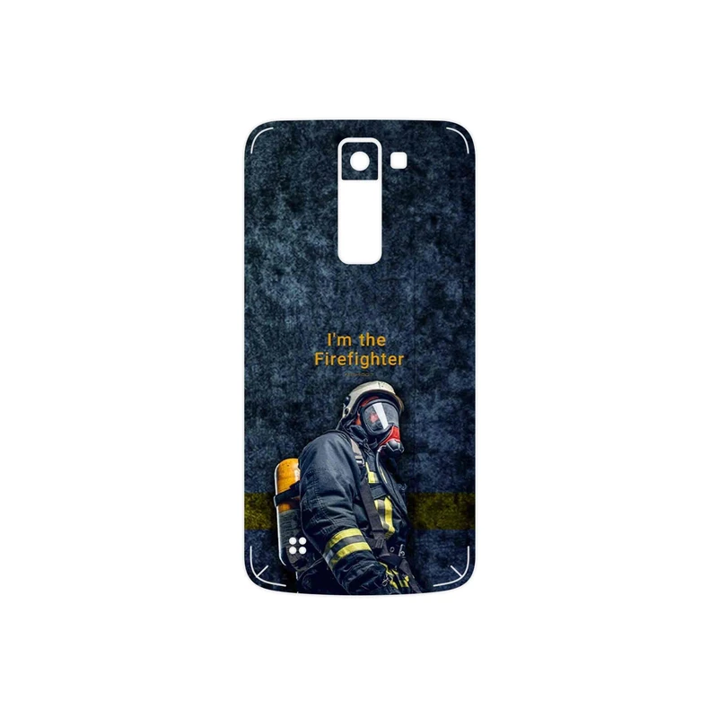 برچسب پوششی ماهوت مدل Firefighter مناسب برای گوشی موبایل ال جی K8