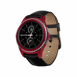 برچسب ماهوت طرح Matte-Warm-Red مناسب برای ساعت هوشمند سامسونگ Galaxy Gear S2 Classic