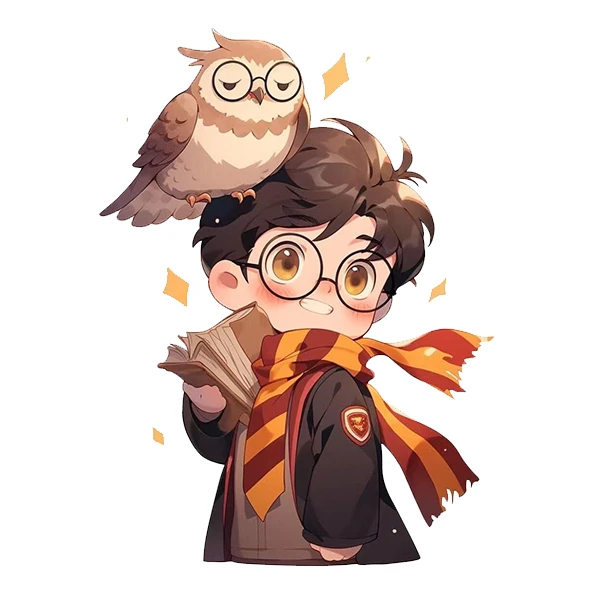 استیکر پارچه و لباس پاد آفرین طرح هری پاتر کد 4930