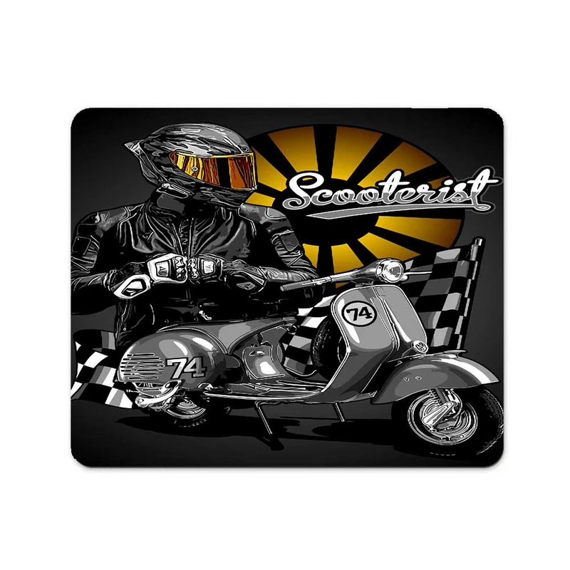ماوس پد مدل فانتزی طرح موتورسوار کد 0733