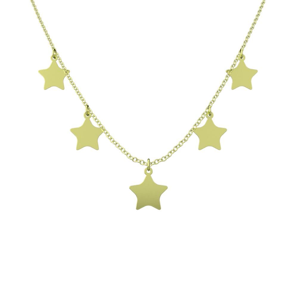 گردنبند طلا 18 عیار زنانه مدوپد مدل ستاره کد RNA15361 - - 6