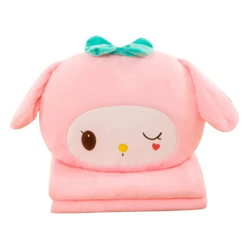 عروسک مدل ملودی ارتفاع 35 سانتی متر به همراه پتو