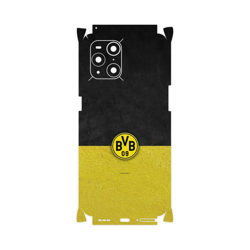برچسب پوششی ماهوت مدل Borussia Dortmund FC-FullSkin مناسب برای گوشی موبایل اپو Find X3 Pro