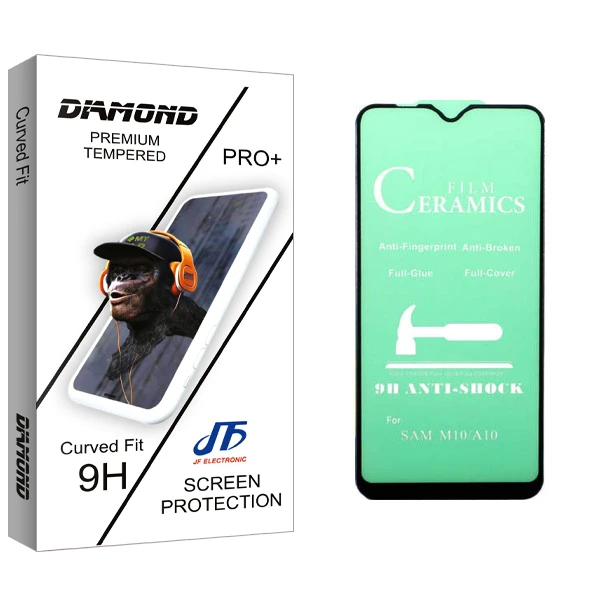 محافظ صفحه نمایش جی اف مدل Diamond glass مناسب برای گوشی موبایل سامسونگ Galaxy A10 / M10/ A10S