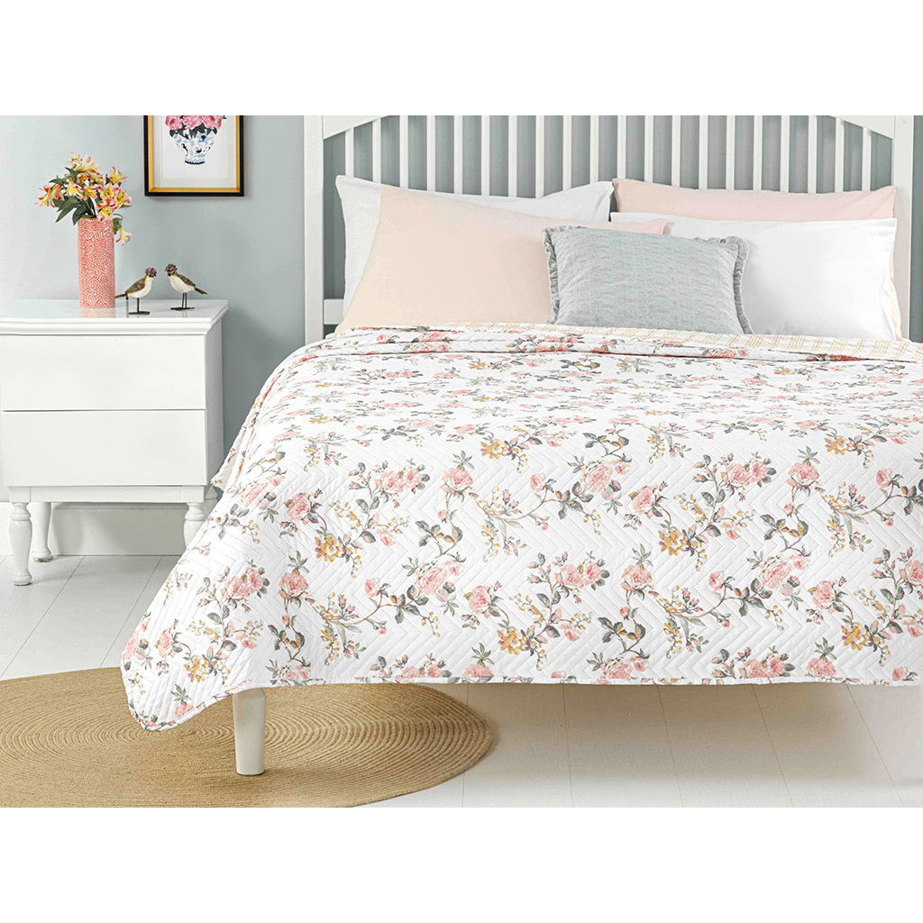 روتختی انگلیش هوم مدل Summer Roses سایز 160×220 سانتی متر