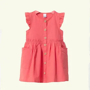 پیراهن دخترانه ال سی وایکیکی مدل S19938Z1 - H0C