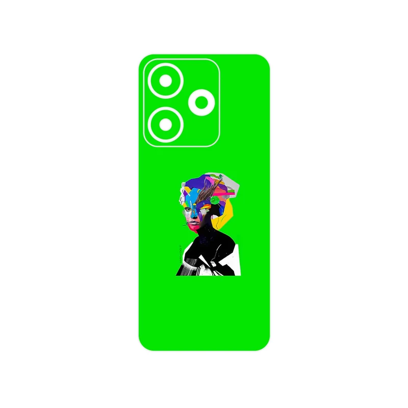 برچسب پوششی ماهوت مدل Collage of Women Portrait 3 مناسب برای گوشی موبایل شیائومی Redmi 13x