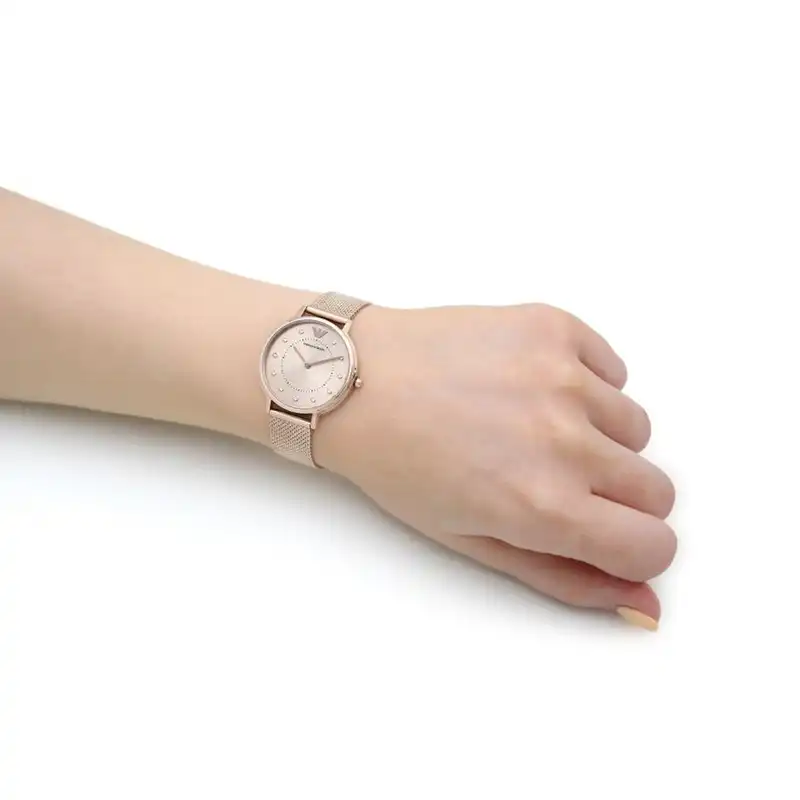 ساعت مچی عقربه ای زنانه امپریو آرمانی مدل AR11129