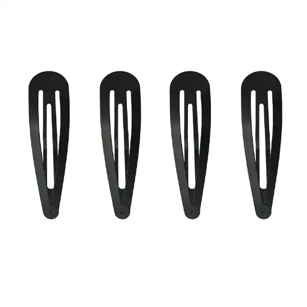 گیره مو زنانه مدل تق تقی کد T04 بسته  4 عددی