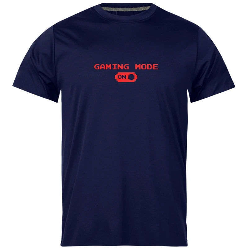 تی‌شرت آستین کوتاه مردانه مدل 016 - gaming mode