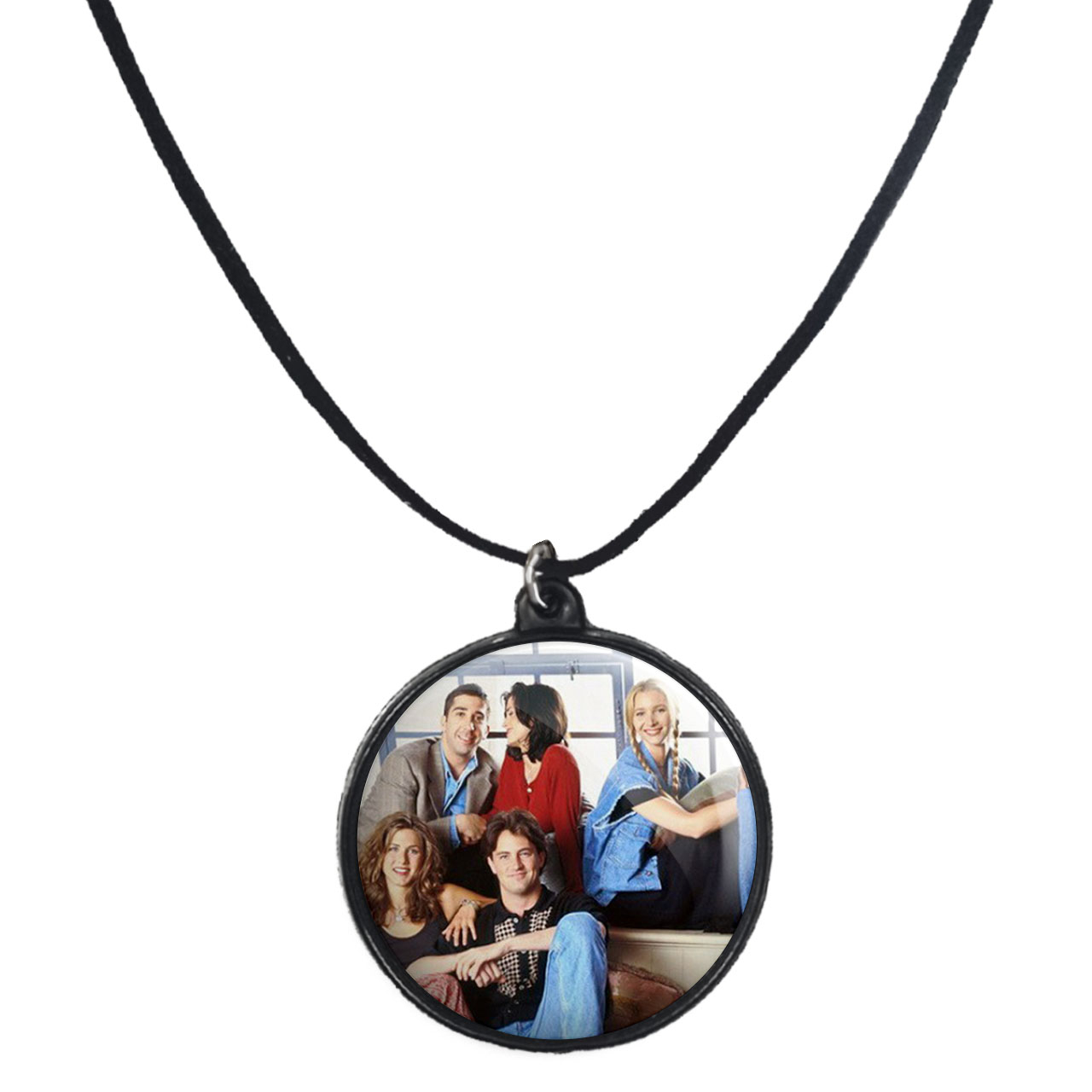 گردنبند پرمانه طرح فرندز کد pmb.18924 مدل دو طرفه