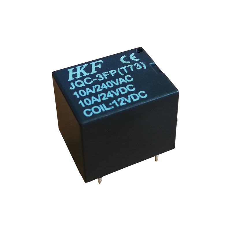 رله 12 ولت 10 آمپر اچ کا اف مدل JQC-3FP