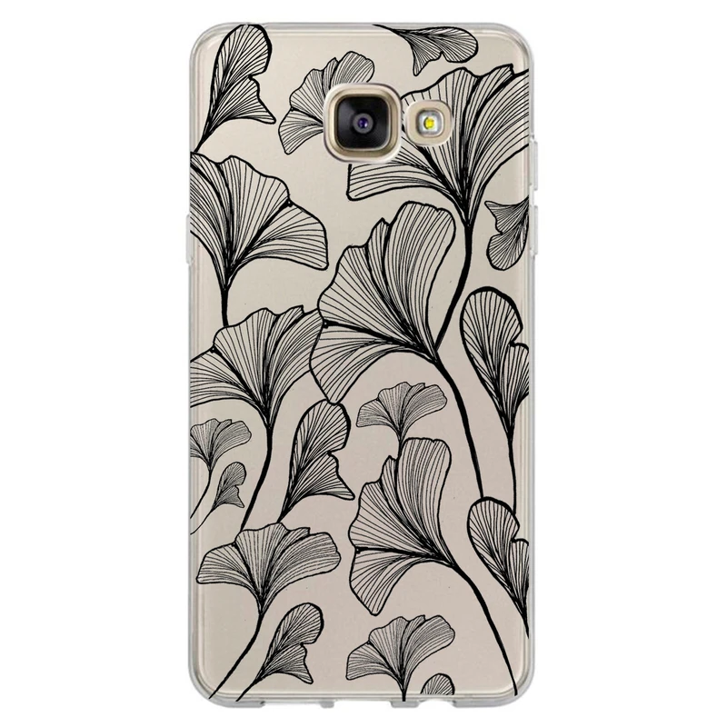 کاور مگافون طرح برگ مدل C51-B مناسب برای گوشی موبایل سامسونگ Galaxy A5 2016 / A510