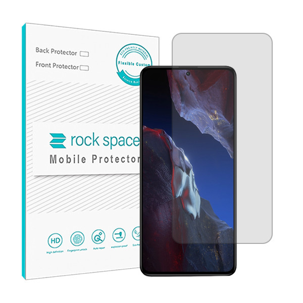 محافظ صفحه نمایش شفاف راک اسپیس مدل HyGEL مناسب برای گوشی موبایل شیائومی Poco F5 Pro