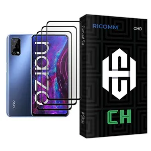 Ricomm CH Glass MIX003 Screen Protector For Realme Narzo 30 Pro 5G Pack Of 3