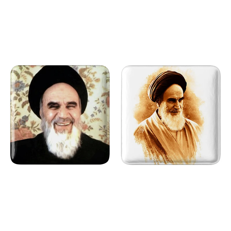 مگنت خندالو مدل امام خمینی (ره) کد 25522553 مجموعه 2 عددی