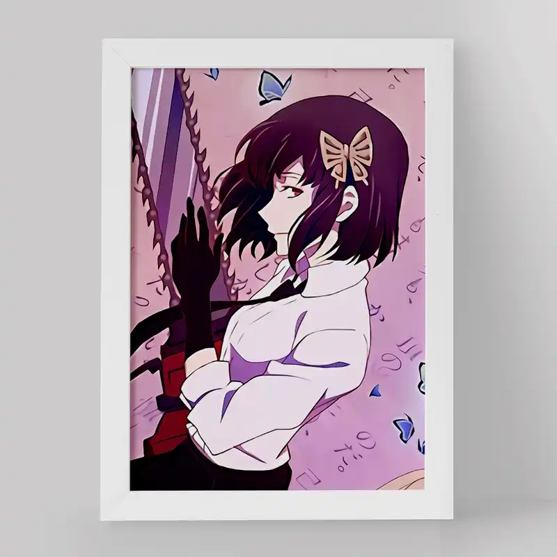 تابلو خندالو مدل آکیکو انیمه سگ های ولگرد بانگو کد 15668